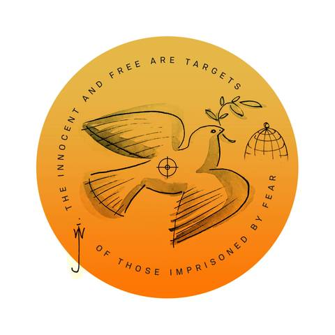 Alyssa D'Anna #ArtTrumpsHate Digital Print