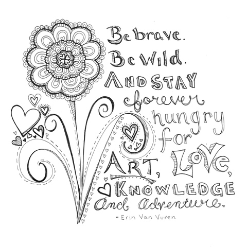 Alyssa D'Anna #ArtTrumpsHate Digital Print
